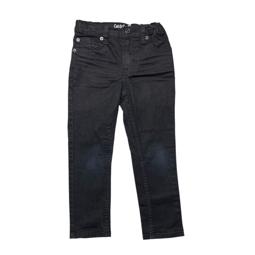 🔥5 for $30🔥 Cat & Jack Boys Black Skinny Jeans | Size 5